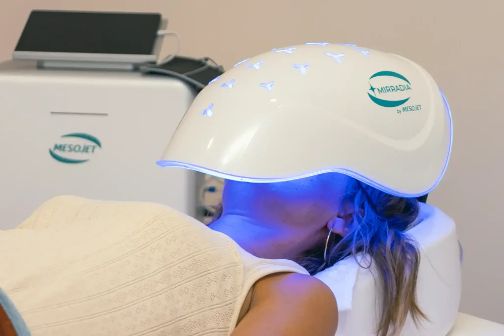 Masque de photothérapie LED